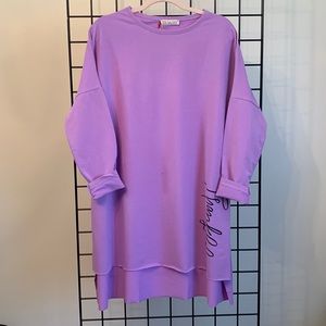 Por La Cara Thankful Tunic - Orchid